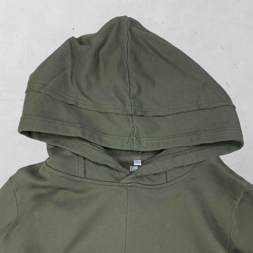 Military Green Wide Arm Wizard Hoodie