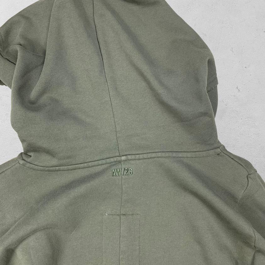 Military Green Wide Arm Wizard Hoodie